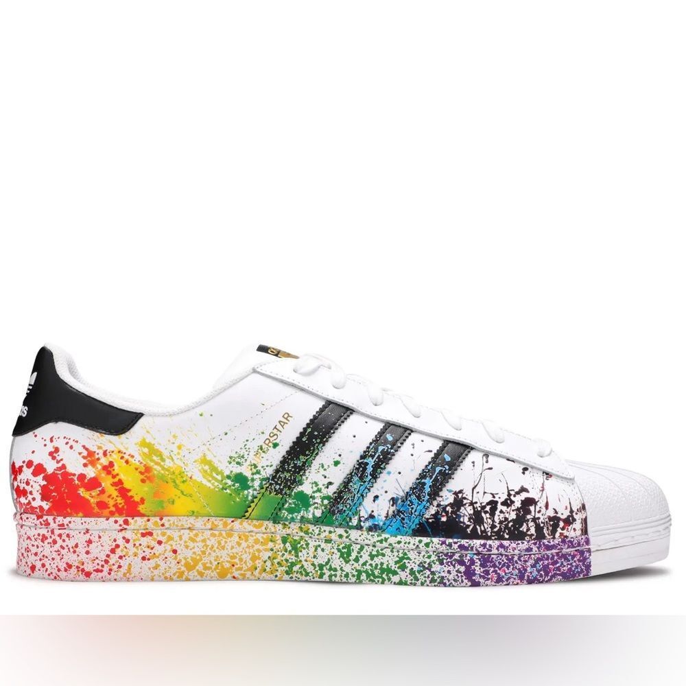 * ☀️ SPRING FLING🍀 ADIDAS Pride Superstar Classic GOAT